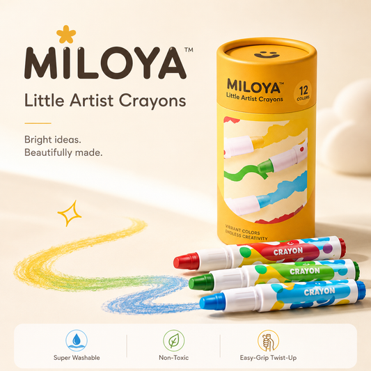 MILOYA™ Little Artist Crayons