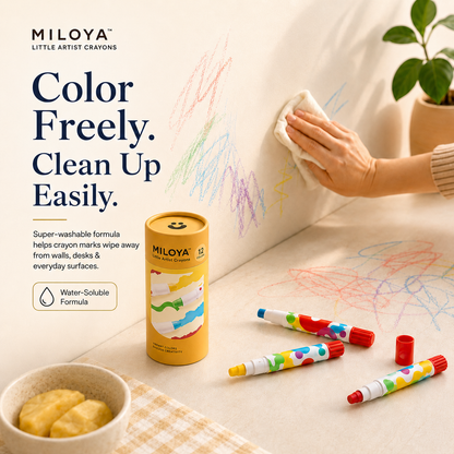 MILOYA™ Little Artist Crayons