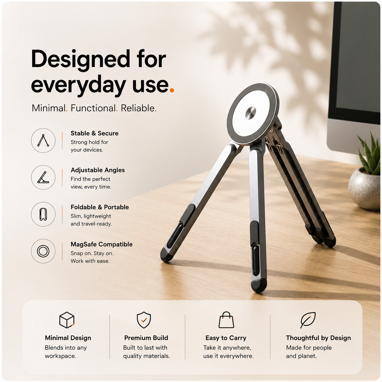 LEVOR™ FoldStand Pro