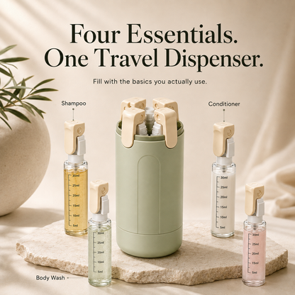 ORVIA™ 4-in-1 Travel Dispenser