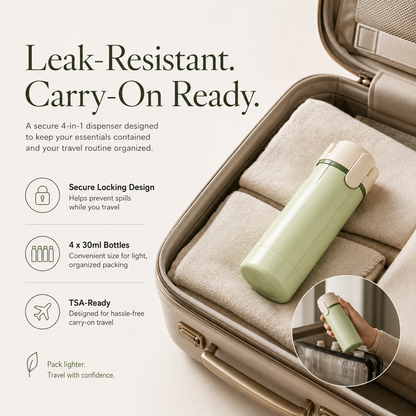 ORVIA™ 4-in-1 Travel Dispenser