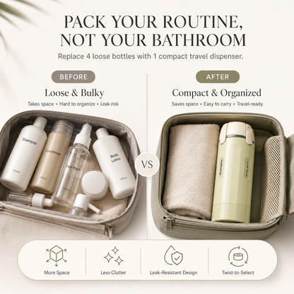 ORVIA™ 4-in-1 Travel Dispenser