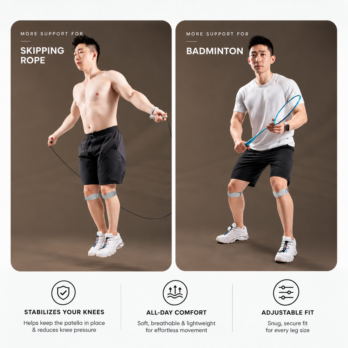 FlexPat Pro™ Knee Support Straps