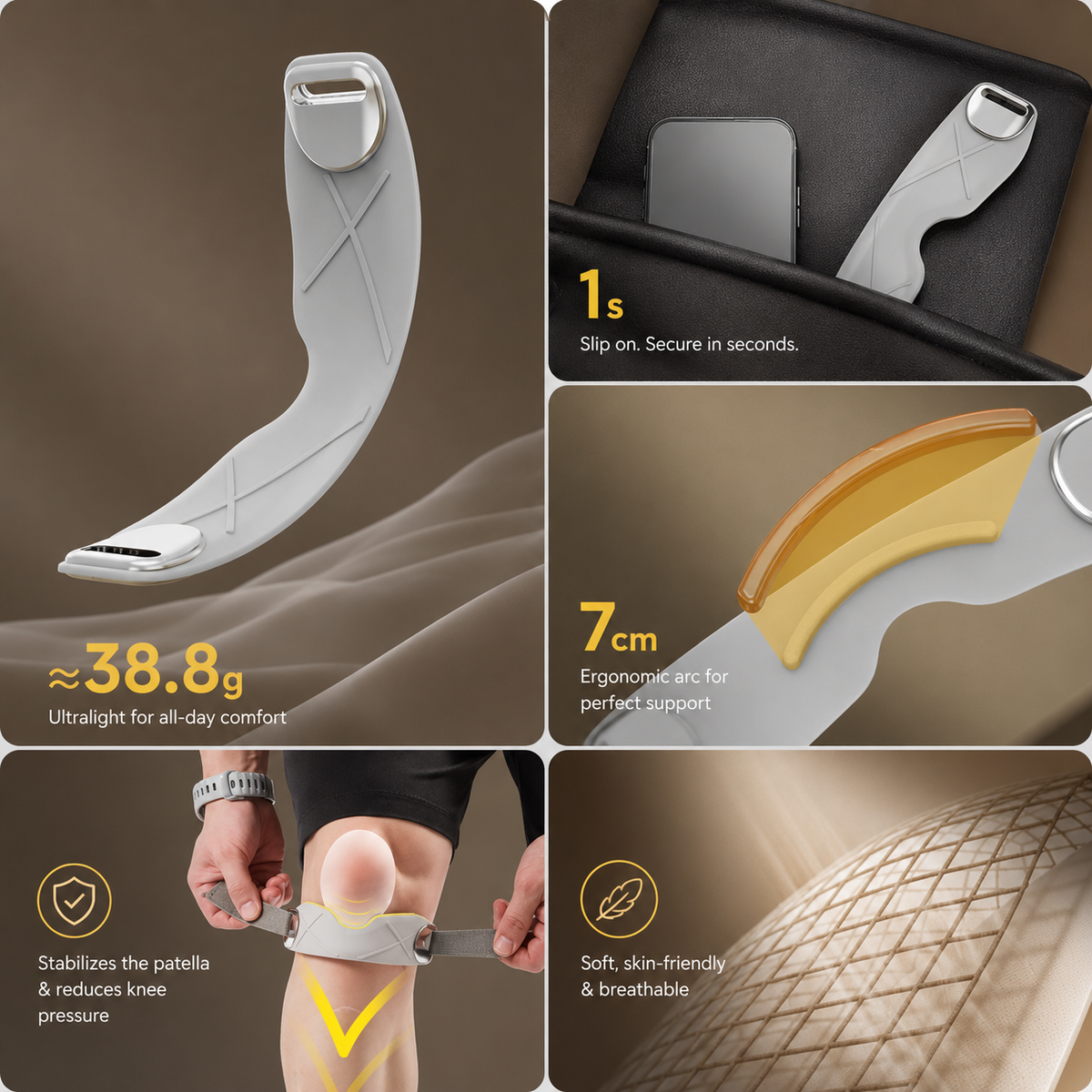 FlexPat Pro™ Knee Support Straps