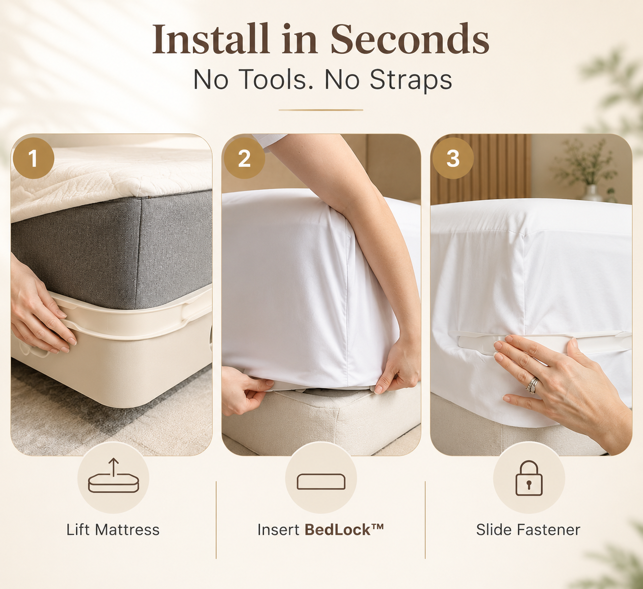 BedLock™ Bedsheet Grippers
