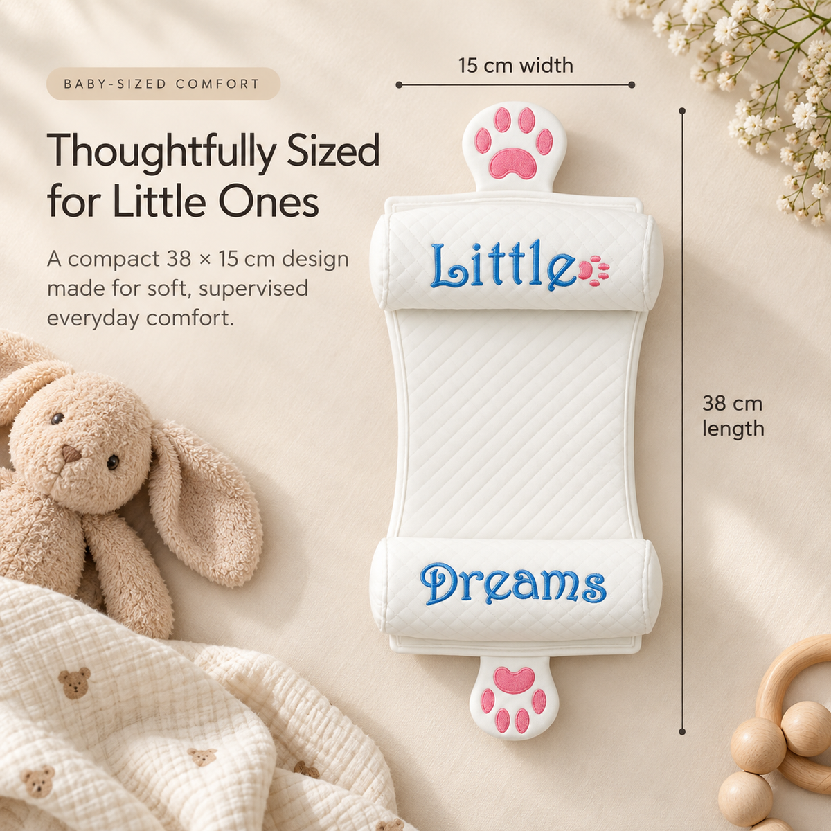 MIVELA™ Baby Comfort Pillow