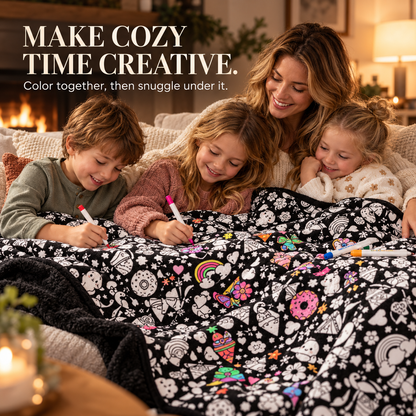 COZORA™ Creative Coloring Blanket