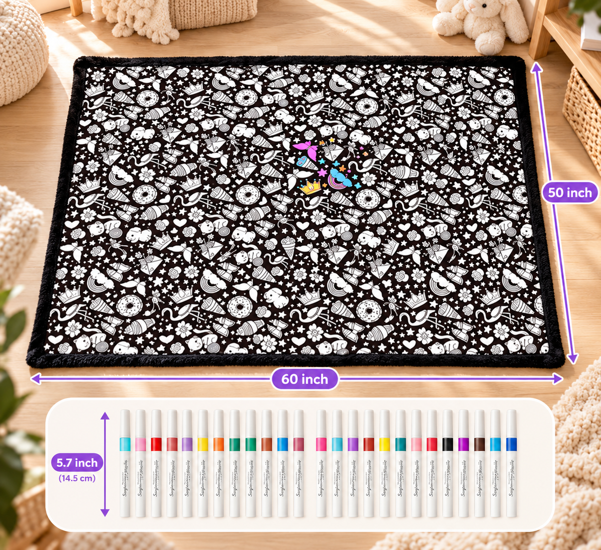 COZORA™ Creative Coloring Blanket