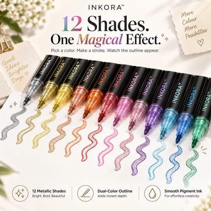 INKORA™ Magic Outline Pens