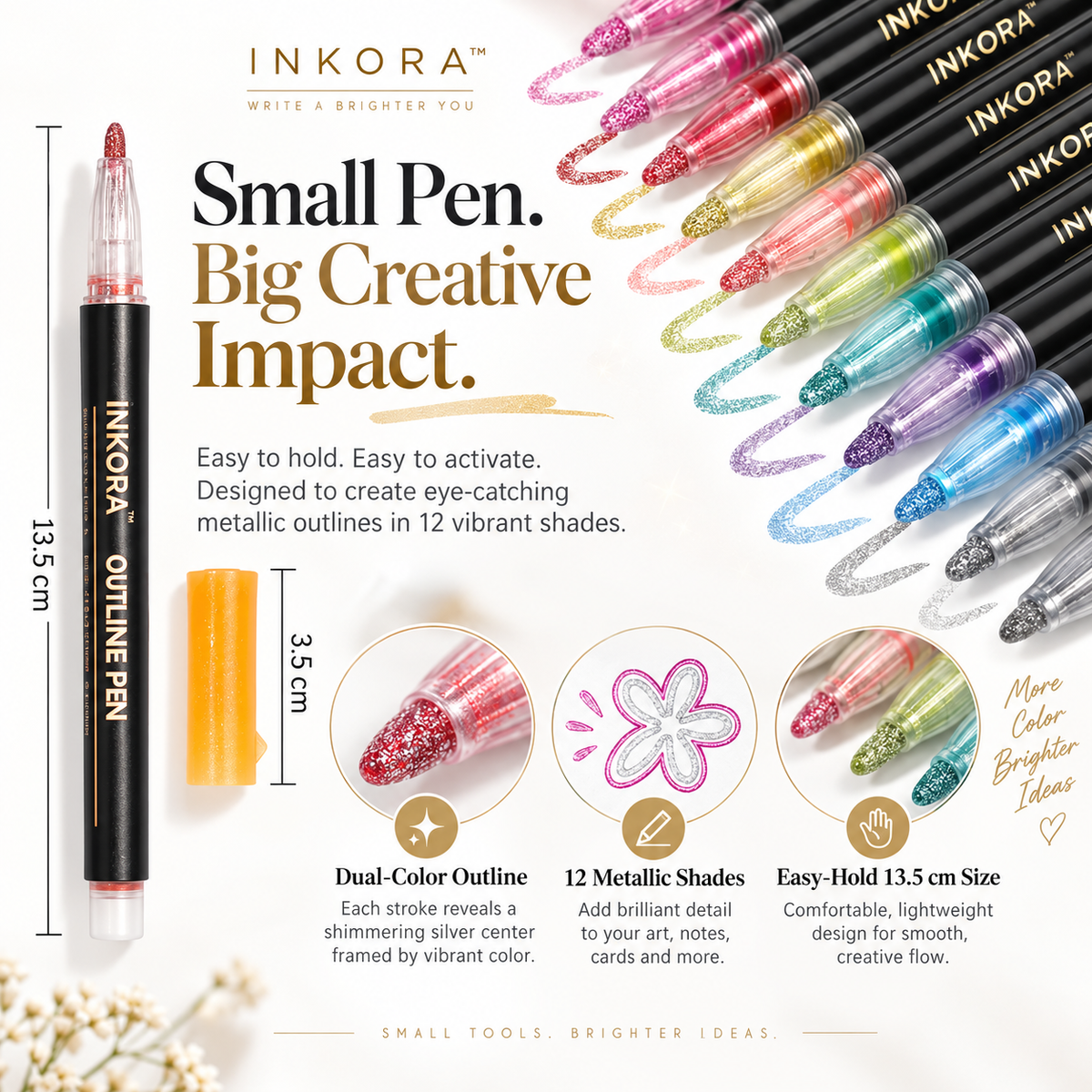 INKORA™ Magic Outline Pens