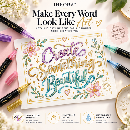 INKORA™ Magic Outline Pens