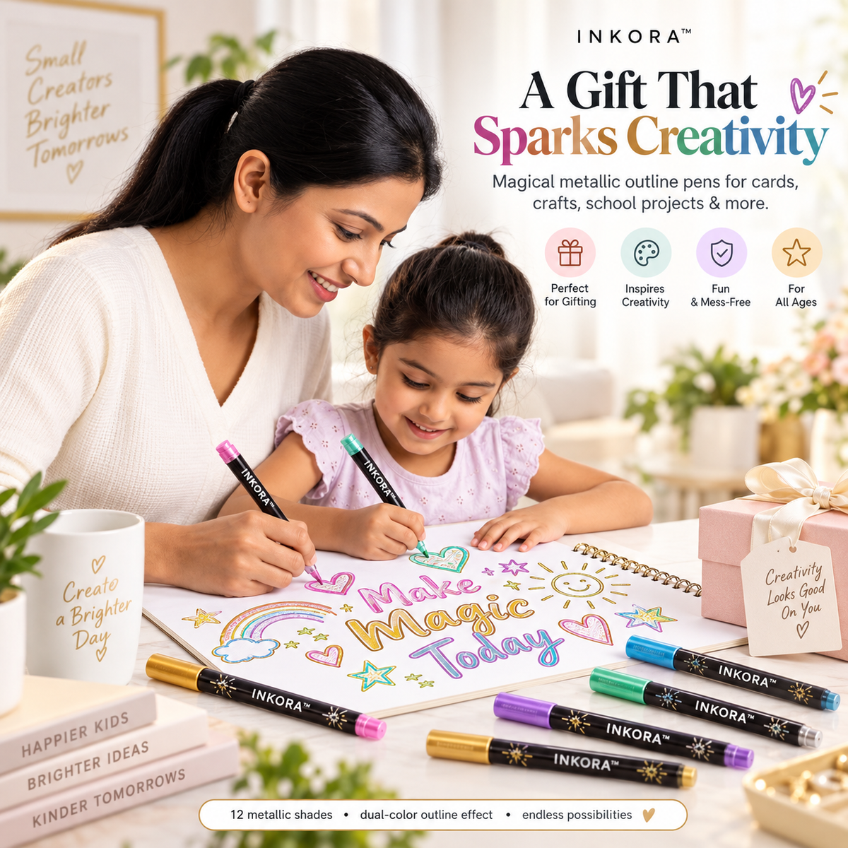 INKORA™ Magic Outline Pens