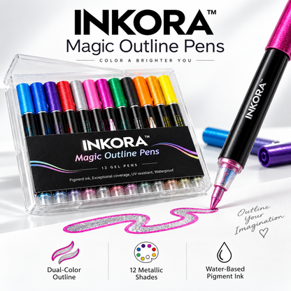 INKORA™ Magic Outline Pens