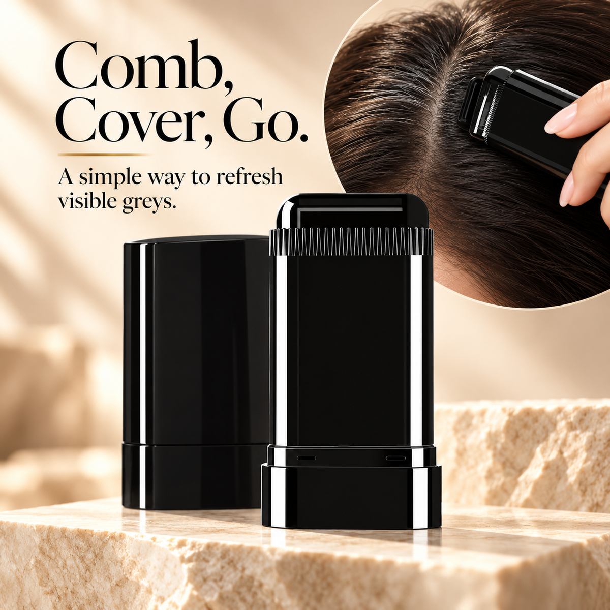 ZYNÉ™ Instant Hair Gray Coverage Stick