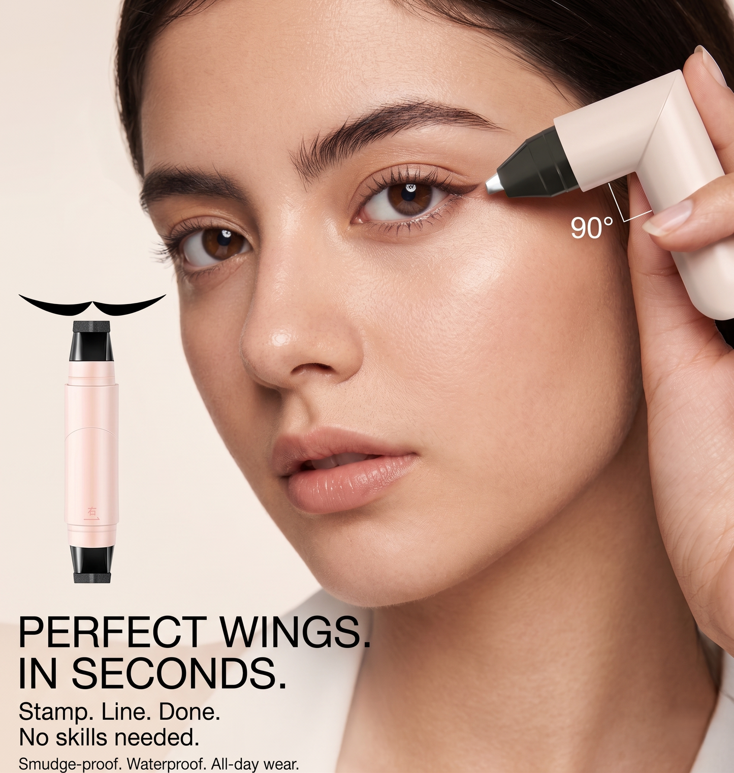 Wingora™ Dual-End Eyeliner Stamp