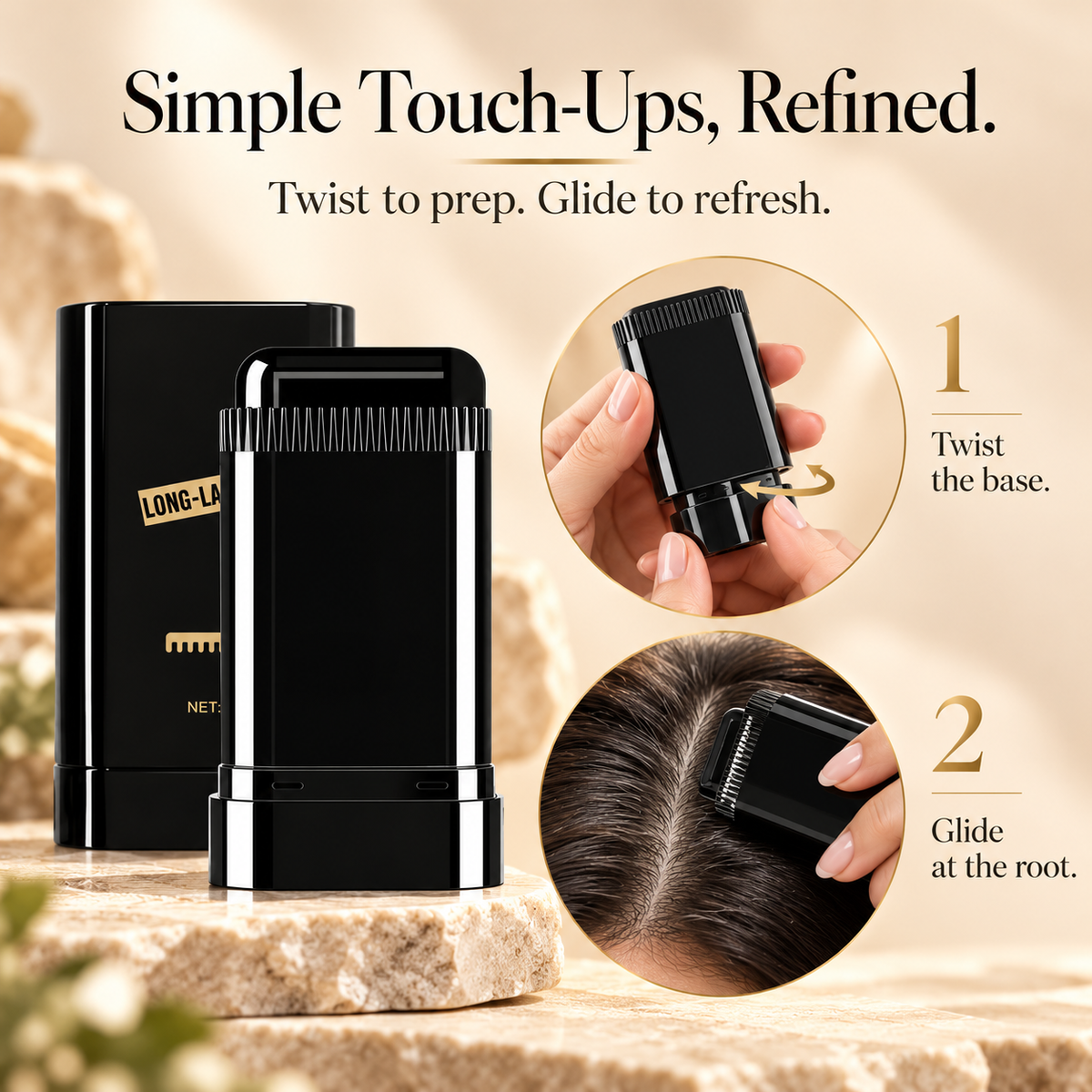 ZYNÉ™ Instant Hair Gray Coverage Stick