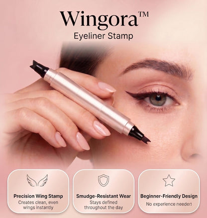 Wingora™ Dual-End Eyeliner Stamp